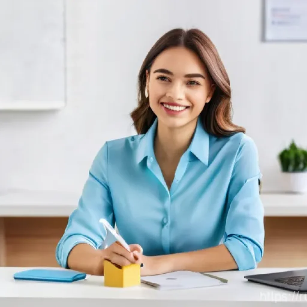 지방공무원 시험 응시료 절약 팁 - **Digital Job Hunt Navigator:**
A vibrant and modern scene featuring a young professional (20s-3...